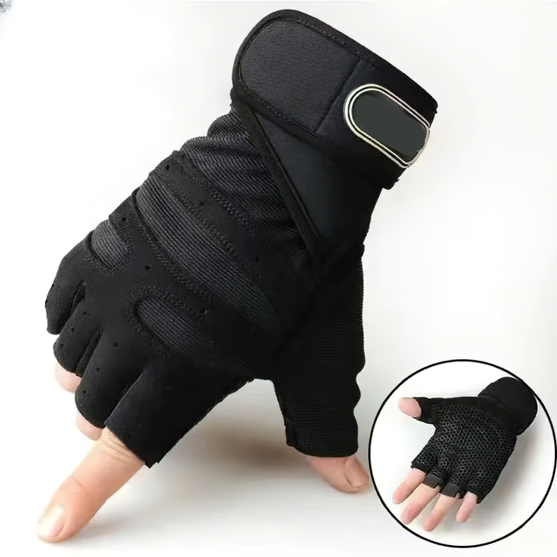 Alt Tag: Teal trim gym gloves SF2225 with wrist support, featuring padded palms and breathable design for weightlifting and workouts.
